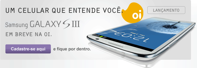 O smartphone mais esperado do momento tá chegando na Oi. Garanta o seu!