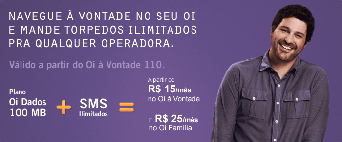 Oi lança planos smartphones com voz, dados sms ilimitado e aparelhos de graça