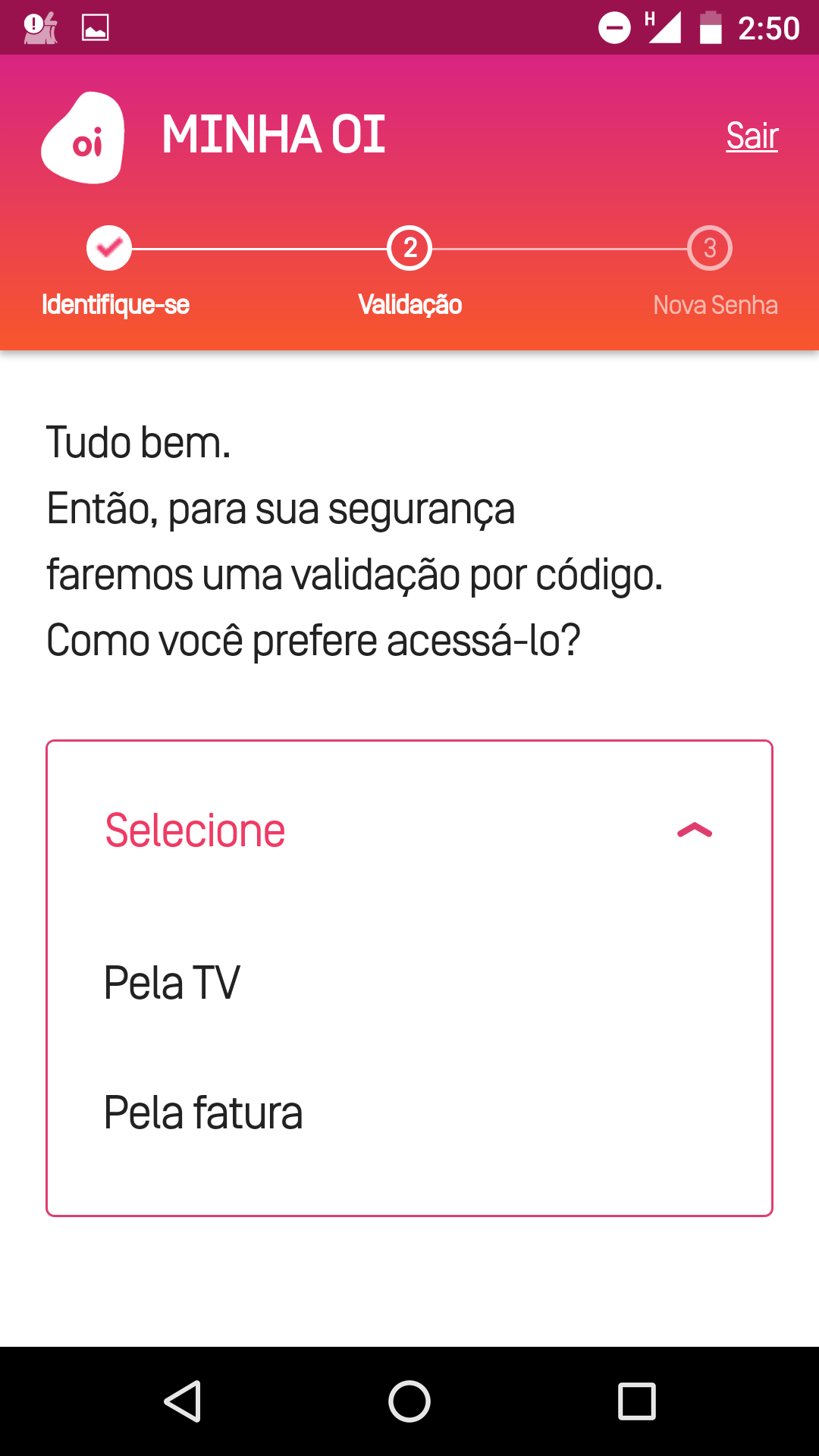 Como resgatar minha senha sem e-mail - celular 14