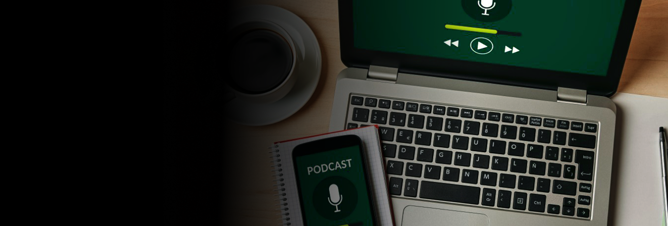 <green>PODCASTS</green> SOLUÇÕES EM PAUTA: Aqui você ouve tudo sobre as tendências da tecnologia e soluções integradas de TI e Telecom para impulsionar a transformação digital do mercado corporativo.