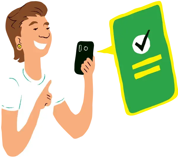 Mulher assina Oi Fibra através da biometria.