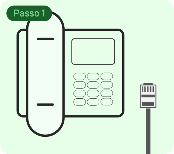 Representação do passo 1