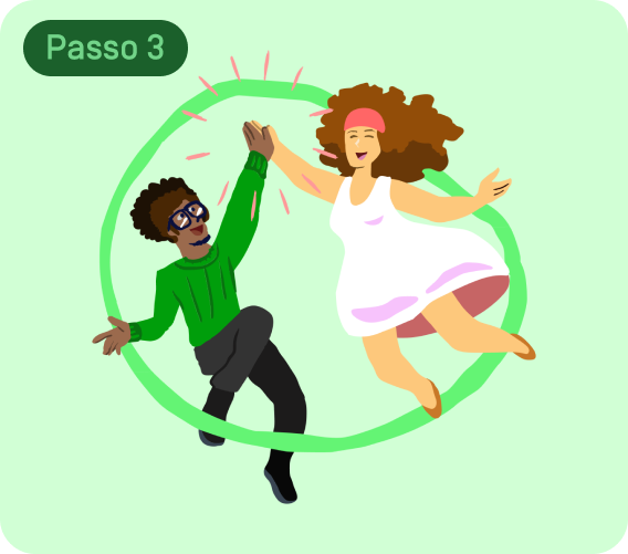 Representação do passo 1