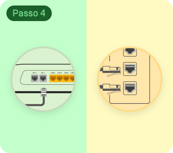Representação do passo 1