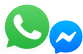 Whatsapp e Menssager Whatsapp e Menssager